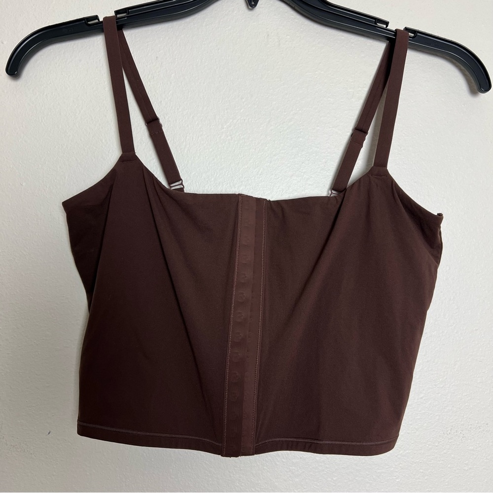 SKIMS Fits Everybody Cami/Corset Cocoa - Picture 2 of 5